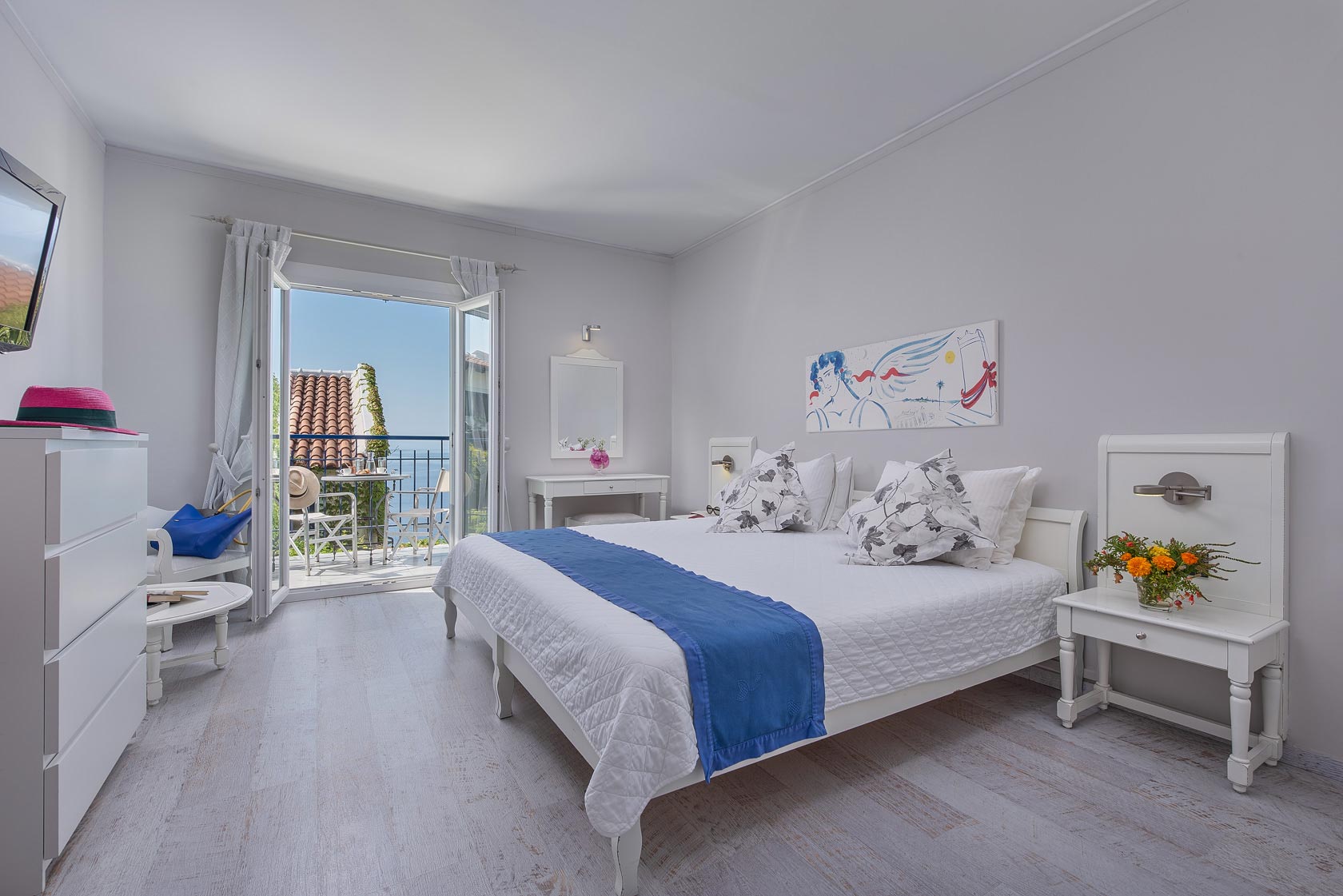 Skopelos Hotels Adrina Garden View Double Room