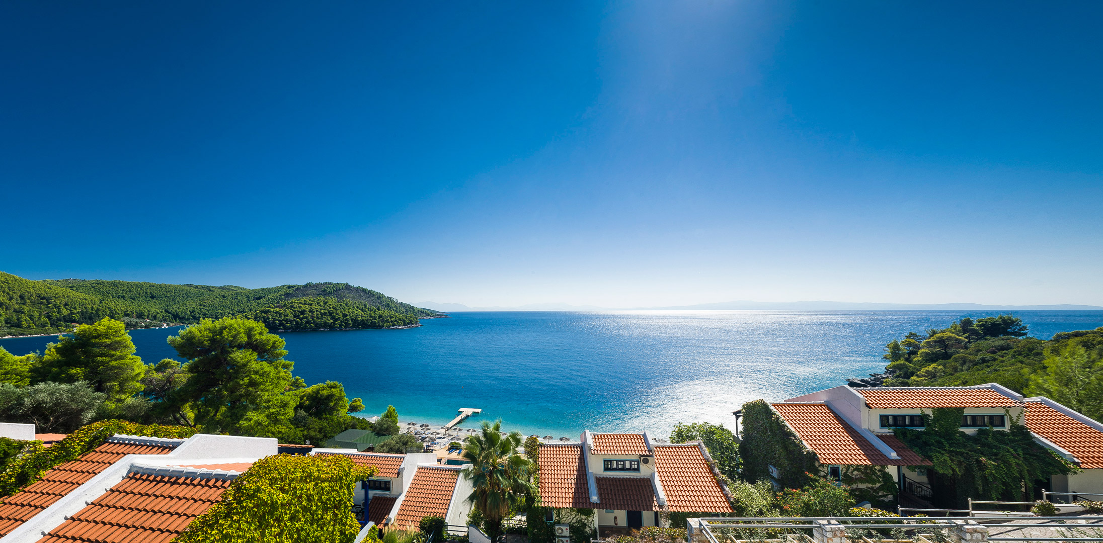 Skopelos Hotels Panoramic Full Sea View Quadruple Room